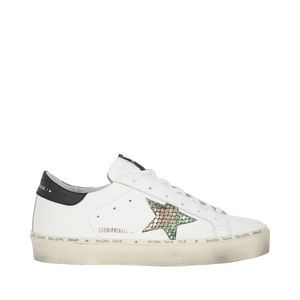 Golden Goose Hi Star Low-Top Leather Sneakers - Iridescent